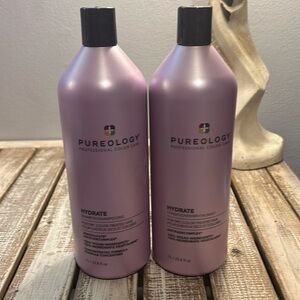 NWT  Pureology Hydrate Shampoo & Conditioner Set 33 oz